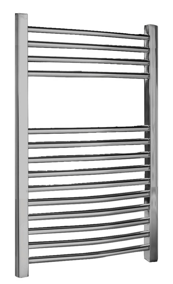 Premier Curved Ladder Rail 500 X 700mm - Chrome