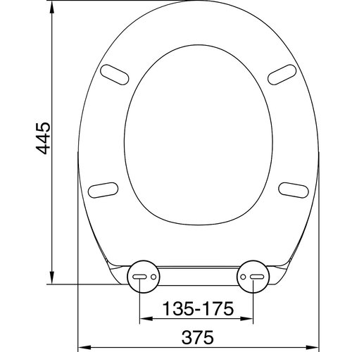 Rainbow Soft Cream Toilet Seat Plumleys Plumbing Merchant
