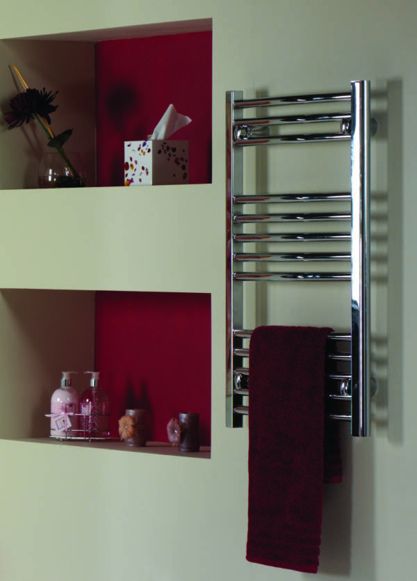 Flat Ladder Rails - Chrome