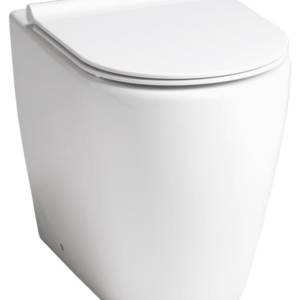 Roma Rimless Comfort Height Back-to-Wall Pan & Soft Close Seat