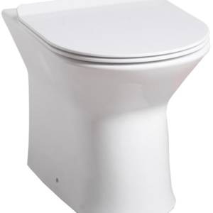 Venice Rimless Back-to-Wall Pan & Soft Close Seat