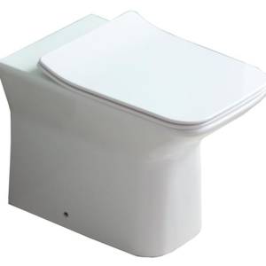 Verona Rimless Back-to-Wall Pan & Soft Close Seat