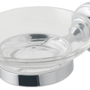 Grosvenor Glass Soap Dish & Holder