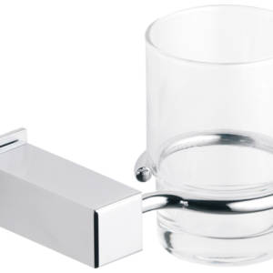 Utah Glass Cup & Holder