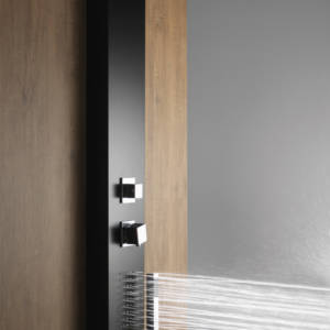 Verona Shower Column - Black Finish