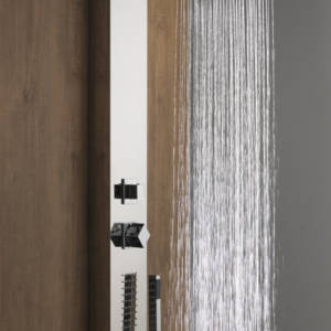 Verona Shower Column - Stainless Steel Finish