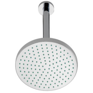 Circular Shower Head & Ceiling Arm