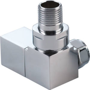 Cubic Corner Radiator Valves (Pair)