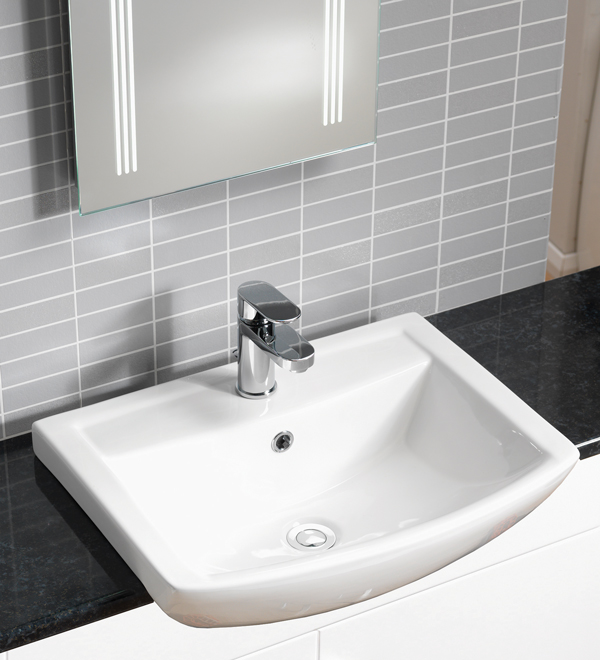 Eden Semi-Recessed Basin (1TH Only)
