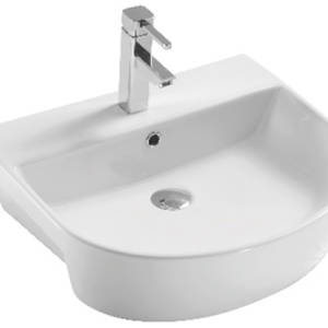 Rimini Semi-Recessed Basin (1TH Only)