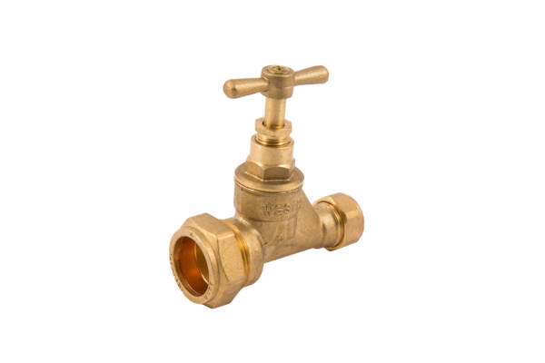 20Mm X20Mm Brass Poly Stopcock