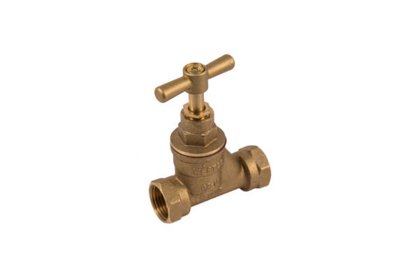 3/4" Fxf Brass Stopcock