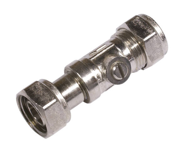 15Mmx1/2" Str Cp Service Valve