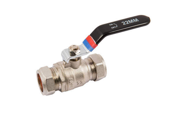 28Mm Lever Ballvalve Cu X Cu
