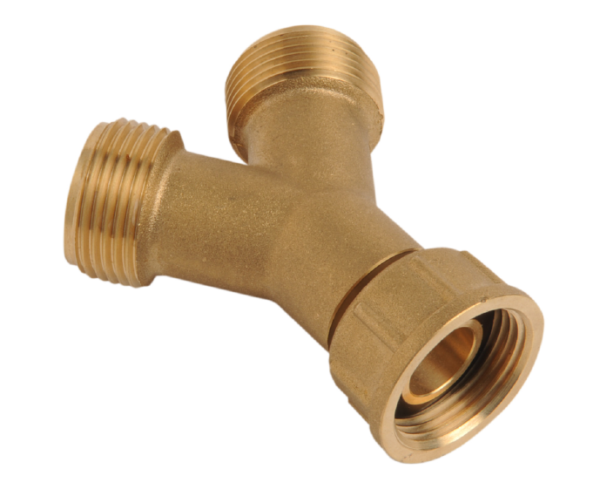 Brass Y Piece