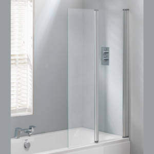 Classic Nouveau 2-Fold Bath Screen