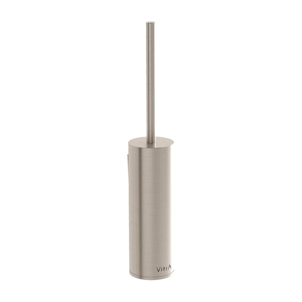 Vitra Brushed Nickel Toilet Brush Holder