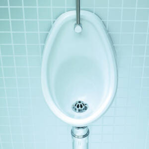 Base 400mm Urinal - White BU4