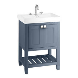 Riviera 650mm Matt Blue Vanity Unit