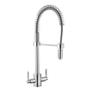 Rangemaster Aquatrend Spring Chrome Kitchen Sink Mixer Tap