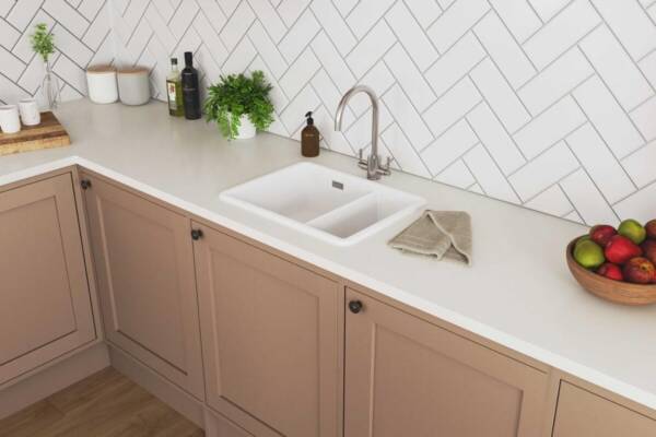 Rangemaster Rustique Fire Clay Ceramic Inset Or Undermount Single Sink - Image 5