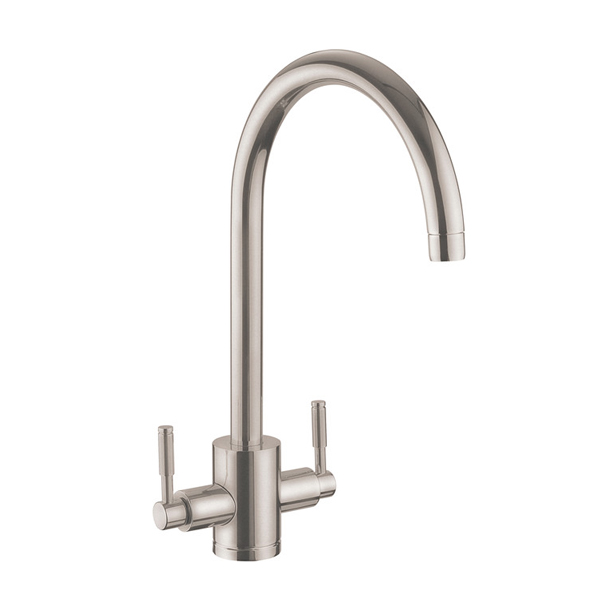 Rangemaster Aquatrend Pull Out Tap Brushed