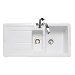 Rangemaster Austell Fire Clay Ceramic Inset Sink