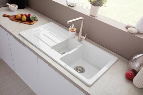 Rangemaster Austell Fire Clay Ceramic Inset Sink