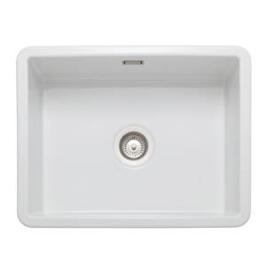 Rangemaster Rustique Fire Clay Ceramic Inset Or Undermount Single Sink