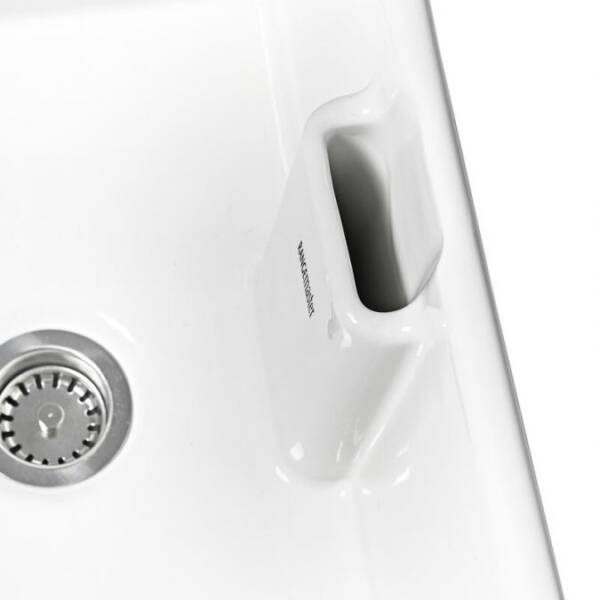 Rangemaster Grange Fire Clay Ceramic Sink White - Image 3