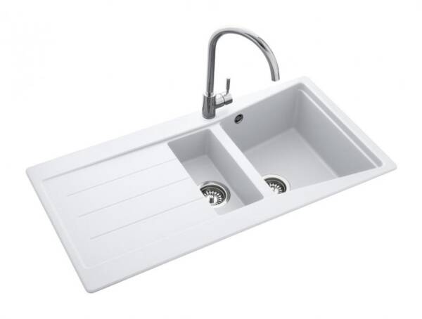 Mica Rangemaster Igneous Granite Inset 1.5 Sink - Image 3