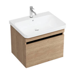 Britton Dalston 600mm Golden Oak Wall Hung Vanity Unit