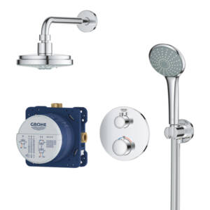 Grohtherm 3000 Perfect Round Shower Set