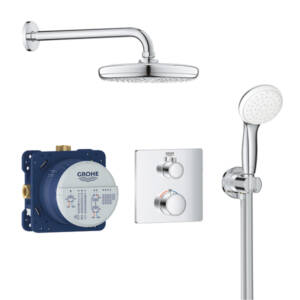 Grohtherm 3000 Perfect Square Shower Set