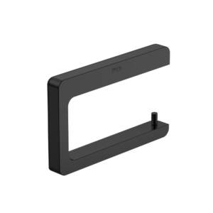 Roca Tempo Titanium Black Toilet Roll Holder Without Cover